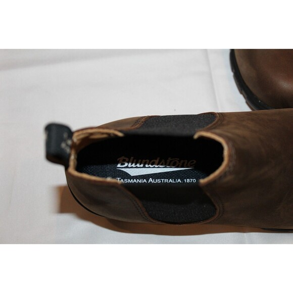 Blundstone Women's 1970 Chelsea Leather Ankle Boots Antique‎ Brown - Picture 8 of 8